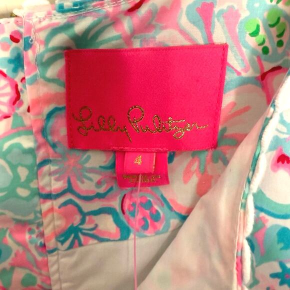NWT Lilly Pulitzer Braylin shift dress in love bug $198 size 4 - Picture 3 of 9